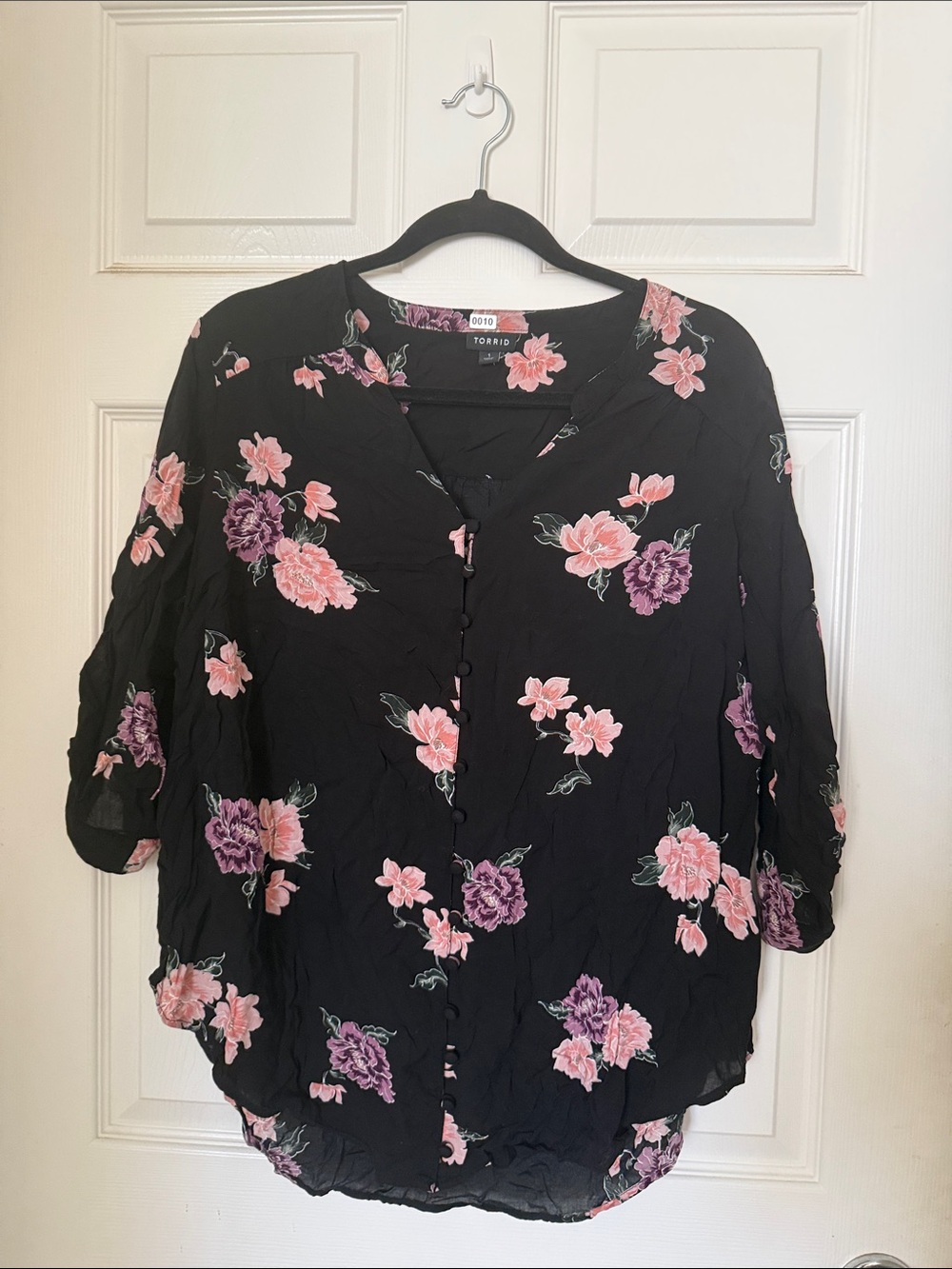 Torrid floral blouse